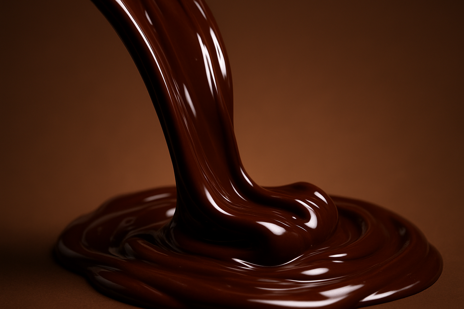 video of chocolate pouring