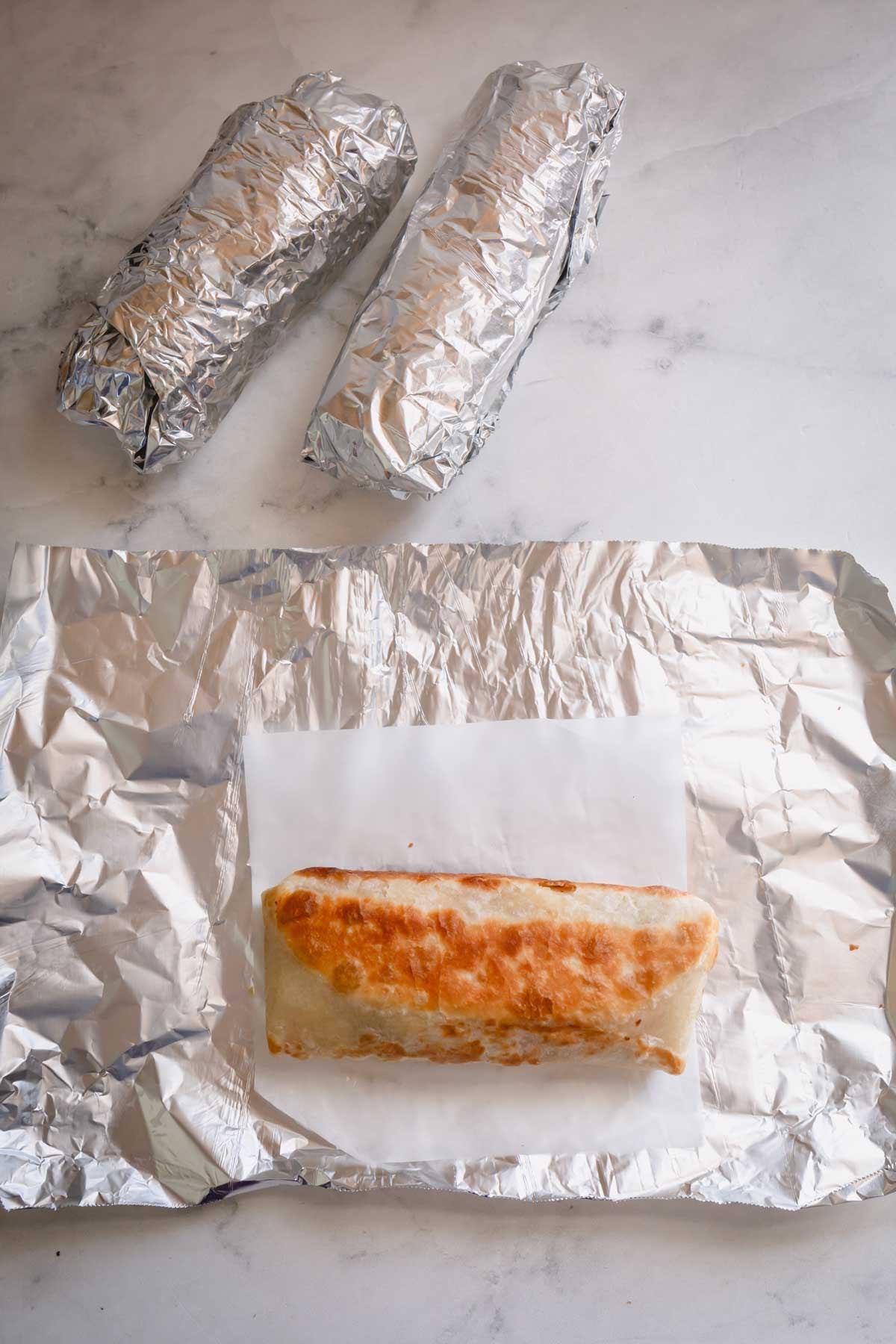 Cheezy Beef Burrito